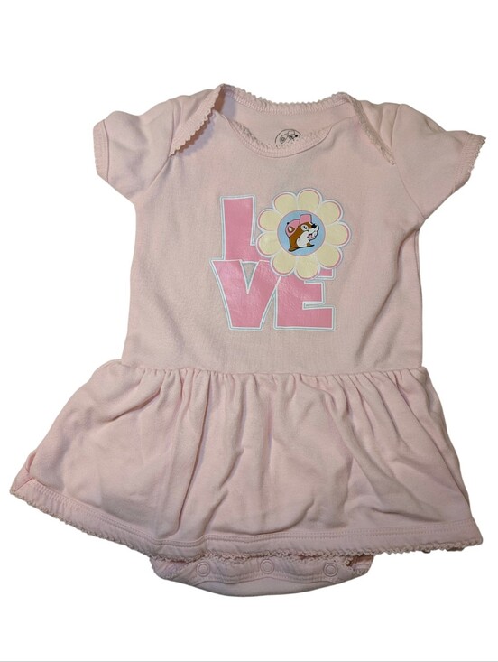 BUC-EE'S Other - Buc-ee's LOVE Baby Dress Bodysuit Size 3 Months